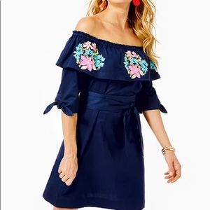 Lilly Pulitzer Vanesa Off-the-shoulder Dress